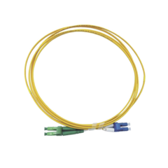 LINKEDPRO BY EPCOM Jumper de Fibra Óptica Monomodo 9/125 LC/UPC-LC/APC, OFNR (Riser), 2.0 mm, Dúplex, amarillo, 3 metros MOD: LP-FO-LCU-LCA-03