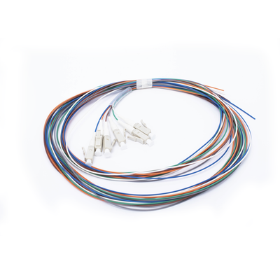 LINKEDPRO BY EPCOM Kit de 6 Pigtails LC Multimodo OM3 50/125, conectores beige, 2 metros MOD: LP-FO-MM-PIG-06-LC-V2