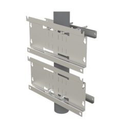 LINKEDPRO BY EPCOM Herraje para Fijación a Pared, Torre o Poste compatible con LP-FORTE-16UR3 y LP-FORTE-24U-R3 MOD: LP-FORTE-16U-BRA