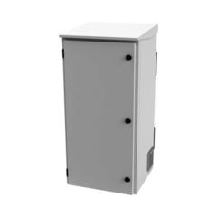 LINKEDPRO BY EPCOM Gabinete de Exterior con Rack de 19" de 24U con Ventiladores y Termostato (Montaje a poste o torre se vende por separado). MOD: LP-FORTE-24U-R3