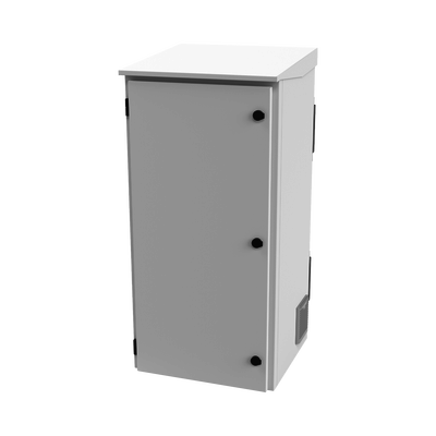 LINKEDPRO BY EPCOM Gabinete de Exterior con Rack de 19" de 24U con Ventiladores y Termostato (Montaje a poste o torre se vende por separado). MOD: LP-FORTE-24U-R3