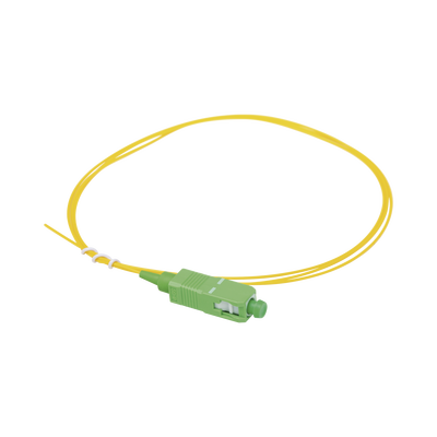 LINKEDPRO BY EPCOM Pigtail de Fibra Óptica Monomodo SC/APC, simplex de 1 metro MOD: LP-FO-SCA-01