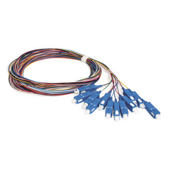 LINKEDPRO BY EPCOM Kit de 12 Pigtails SC/UPC Monomodo 2 metros LP-FO-SM-PIG-12-SCU