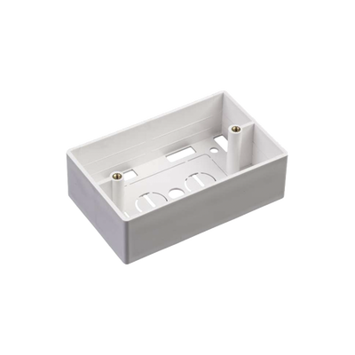 LINKEDPRO BY EPCOM Caja de Pared Universal, Color blanco, Para montaje con Placas de Pared MOD: LP-FP-33