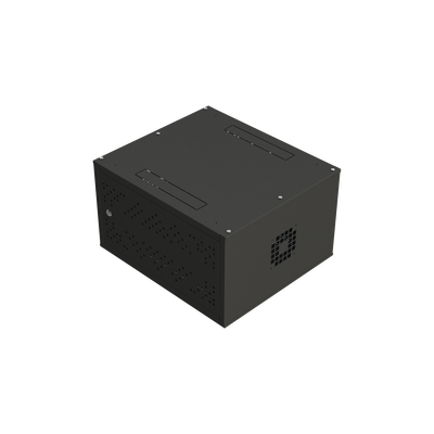 LINKEDPRO BY EPCOM Gabinete de Escritorio con Rack 19", 6U. Doble puerta. MOD: LP-GE-06