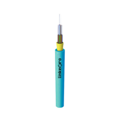 LINKEDPRO BY EPCOM Cable de Fibra Óptica Multimodo OM3 50/125, 6 hilos, para Interior, Tight Buffer 900µm, OFNR Riser, Dieléctrica, Precio Por Metro " Carrete de 2KM" LP-IC-OM3-R-06