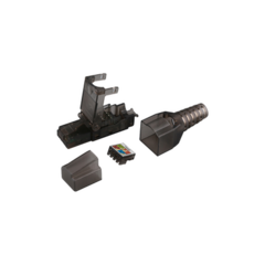 LINKEDPRO BY EPCOM Plug modular RJ45 para Cable UTP Categoría 6A -Sin herramienta, para terminación en campo MOD: LP-KJ-6A-17U