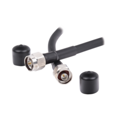 LINKEDPRO BY EPCOM Jumper Ultra Flexible de baja pérdida para equipos inalámbricos hasta 7 GHz N-Macho a N-Macho 1 m MOD: LP-NM-NM-1M-V2
