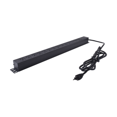 LINKEDPRO BY EPCOM PDU barra multicontactos Vertical con 14 salidas 125V/15A, contactos tipo NEMA MOD: LP-PDU-14C-125V