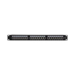 LINKEDPRO BY EPCOM Panel de parcheo de impacto (110) Blindado (STP) de 24 puertos Cat6, 19in MOD: LP-PP-630