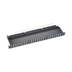 LINKEDPRO BY EPCOM Panel de parcheo de impacto (110) blindado de 48 puertos Cat6A MOD: LPPPCS6A48P