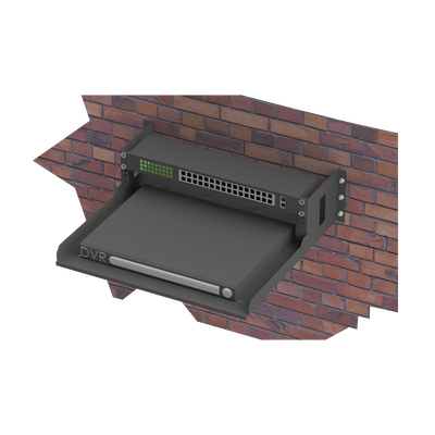 LINKEDPRO BY EPCOM Rack Abierto de 19" para Montaje en Pared de 2U, con Charola de 460 mm de Profundidad. MOD: LP-RAP-1802