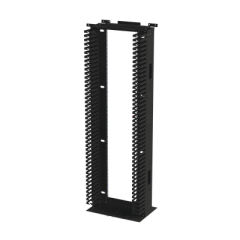 LINKEDPRO BY EPCOM Rack de Acero de 7ft x 19in, 45UR con Organizadores Verticales Y Guía Superior para Cableado. MOD: LP-RL45-PRO