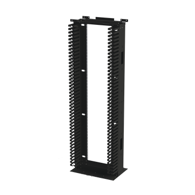 LINKEDPRO BY EPCOM Rack de Acero de 7ft x 19in, 45UR con Organizadores Verticales Y Guía Superior para Cableado. MOD: LP-RL45-PRO