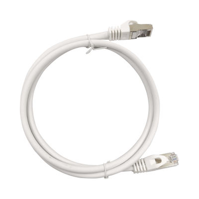 LINKEDPRO BY EPCOM Patch Cord Cat6A 10G blindado 1.0M ( 3.28 ft ) BLANCO MOD: LP-STP-6A-100-WH