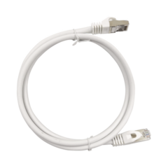 LINKEDPRO BY EPCOM Patch Cord Cat6A 10G blindado 2M ( 6.25 ft ) BLANCO MOD: LP-STP-6A-200WH