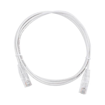 LINKEDPRO BY EPCOM Cable de Parcheo Slim UTP Cat6 - 1.5 m Blanco Diámetro Reducido (28 AWG) MOD: LP-UT6-150-WH28
