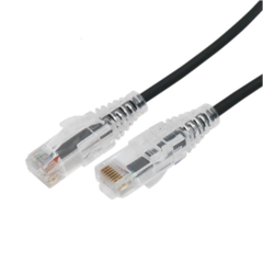 LINKEDPRO BY EPCOM Cable de Parcheo Slim UTP Cat6A - 7 m Negro, Diámetro Reducido (28 AWG) MOD: LP-UT6A-700-BK28