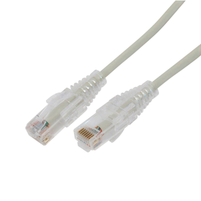 LINKEDPRO BY EPCOM Cable de Parcheo Slim UTP Cat6A - 7 m Gris, Diámetro Reducido (28 AWG) MOD: LP-UT6A-700-GY28