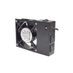 LINKEDPRO BY EPCOM Ventilador 110 Vca con Clavija para Gabinete de Pared con 2 Tomas de Corriente. MOD: LP-VENT-01