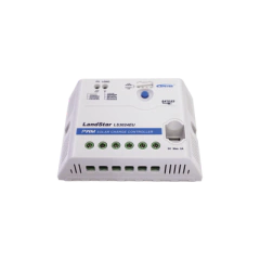 EPEVER Controlador Solar PWM 12/24 V 30 A, Salida USB MOD: LS-3024-EU