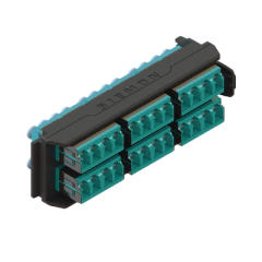 SIEMON Placa Acopladora LightVerse, 12 Conectores Dúplex LC/UPC, Acepta hasta 24 fibras Multimodo OM3 y OM4 (No Shuttered) LVA24-LCQ-BC-A - comprar en línea