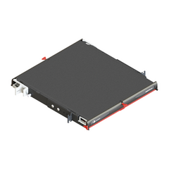 SIEMON Distribuidor de Fibra Óptica de Alta Densidad LigthVerse *Core* Para Rack de 19in, Acepta 4 Placas Plug and Play, Hasta 96 Fibras, 1 UR MOD: LVE-1U-MS-C01A