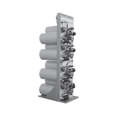 TELEWAVE, INC Combinador en Rack 19", 148-174 MHz, 10 Canales, 105 kHz de Sep. 125 Watt, 10" Diam, N Hembras. MOD: M101-150-10TRM19