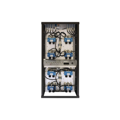 TELEWAVE, INC Combinador en Rack 24", 400-512 MHz, 3 Can.(10"Dia.) 250 KHz Tx-Tx, Monitor/Pot. 150 Watt, N Hembras. MOD: M101-450-3TRM