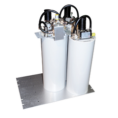 TELEWAVE, INC Combinador en Panel para Rack 19" 851-869 MHz, 3 Canales (6" Diam.) 500 kHz, 100 Watt, N Hembras. MOD: M106-860-3TP