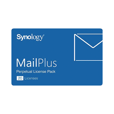 SYNOLOGY Licencia para 20 cuentas de correo electronico MOD: MAILPLUS20