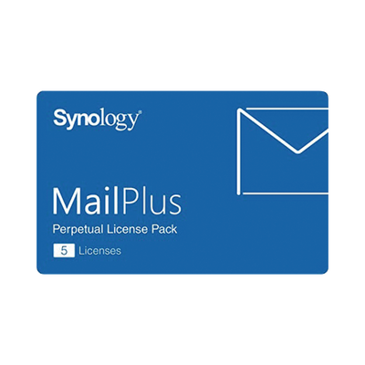 SYNOLOGY Licencia para 5 cuentas de correo electronico MOD: MAILPLUS5