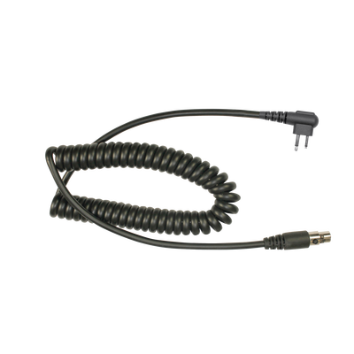 PRYME Cable para auricular HDS-EMB con atenuación de ruido para radios Motorola GP-300, SP-50, P-1225, PRO-3150, MAG ONE, DEP-450, EP-450, EP-350 y Hytera TC-500/ 518/ 600/ 610/ 620/ 700/ 1600/ 700EX. MOD: MC-EM---03