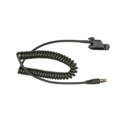 PRYME Cable resistente al fuego (UL-914), para auricular HDS-EMB con atenuación de ruido para radios Motorola XTS3000, ASTRO, HT-1000, MTX-8000/ 838/ 9000, GP-9000, XTS-5000, GP-1200. MOD: MCEM-23