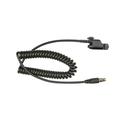 PRYME Cable resistente al fuego (UL-914), para auricular HDS-EMB con atenuación de ruido para radios Motorola XTS3000, ASTRO, HT-1000, MTX-8000/ 838/ 9000, GP-9000, XTS-5000, GP-1200. MOD: MCEM-23