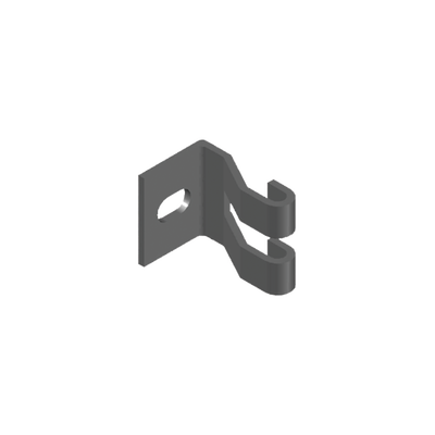 CHAROFIL Grapa de suspensión para anchos de 50 a 300 mm con acabado Electro Zinc MOD: MG-51-105EZ