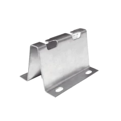 CHAROFIL Soporte de piso falso directo, ideal para llegada a Rack, con acabado Electro Zinc MOD: MG-51-142EZ