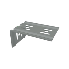 CHAROFIL Ménsula económica, para montaje en pared, para anchos de charola de 100mm, con acabado Electro Zinc MOD: MG-60-121EZ