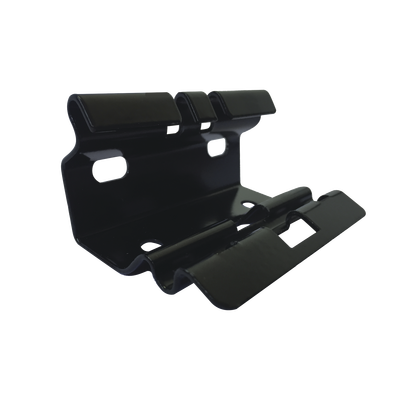 CHAROFIL Mini clip automático con baño de pintura epóxica en color NEGRO, para unir tramos de charola MOD: MG-67-112-EP