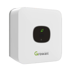 GROWATT Inversor para Interconexión a CFE de 3 kW con Salida de 220 Vca, Módulo Wifi Incluido MIC3000TLX