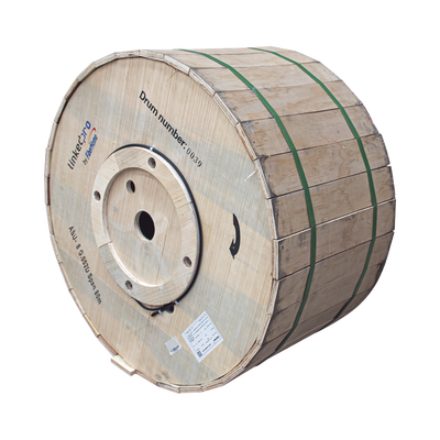 LINKEDPRO BY FIBERHOME Carrete de 4 km de Fibra Óptica Aérea Mini ADSS (ASU) G.652D, Monomodo de 8 Hilos, Exterior, Span 80, Loose Tube MOD: MINI-ADSS-08C/4KM