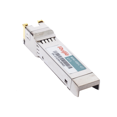 RUIJIE Transceptor MINI-GBIC SFP a RJ45 1GB hasta 100 metros MOD: MINI-GBIC-GT