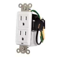MIW-SURGE-1G PANAMAX - Contacto Doble con Protección de Descargas - Compacto y Potente - Ideal para Pared