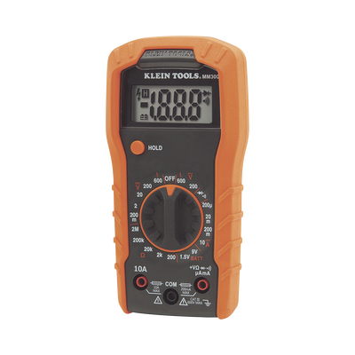 KLEIN TOOLS Multímetro Digital con Selección Manual de Rango de 600 V. MOD: MM300
