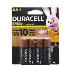 SYSCOM PARTS Batería Alcalina AA / DURACELL / 1.5 A No Recargable MN1500B4 - buy online