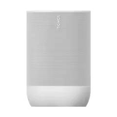 MOVE WHITE SONOS Altavoz portátil inteligente con WI-FI y Bluetooth color blanco - Potente y compacto, Ideal para exteriores y uso profesional