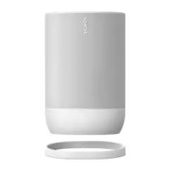 MOVE WHITE SONOS Altavoz portátil inteligente con WI-FI y Bluetooth color blanco - Potente y compacto, Ideal para exteriores y uso profesional - La Mejor Opcion by Creative Planet