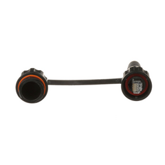 PANDUIT Conector Plug RJ45 de Uso Industrial Blindado, Categoría 5e, 24AWG, Con Tapa Protectora, Protección IP67 MOD: MPSI588T