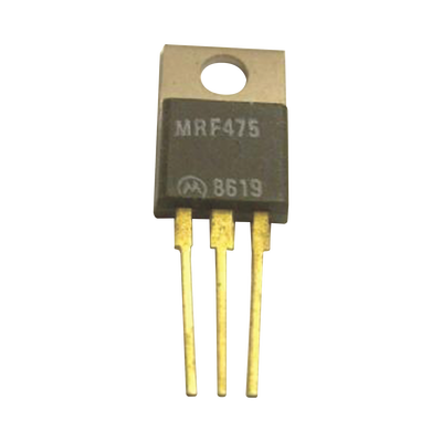 SYSCOM Transistor NPN de Potencia RF, Silicio de 30 MHz, 13.6 Vcc, 4.0 Amp. 10 Watt, TO-220AB. MOD: MRF475