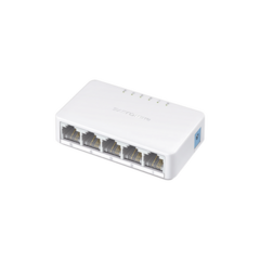 Mercusys Switch no administrable para escritorio de 5 puertos 10/100 Mbps MS105